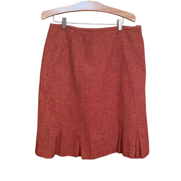 Talbots Wool Blend Tweed Skirt. 12 - Picture 1 of 5